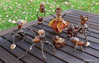 Už jste letos udělali nějaké zvířátko z kaštanů a žaludů? A mohl bych ho vidět? Pokud ne, tak tady máte spoustu návodů a...
