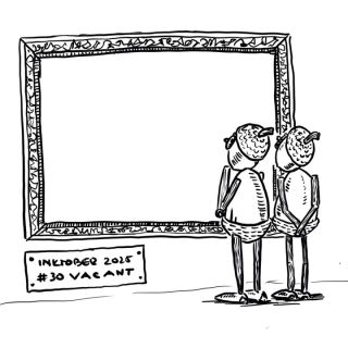 A jdeme do finále - předposlední #inktober téma je VACANT - prázdný. And we're heading into the final stretch – the...