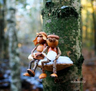 Dubánci vám přejí pohodový víkend! The acorn elves wish you a chill and cozy weekend!