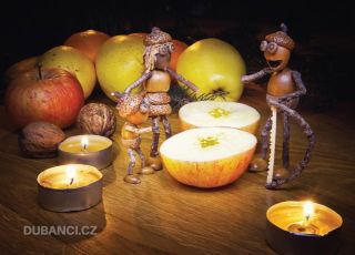 Co jim asi říká? Pište jen ty špatné (vtipné) odpovědi! What do you think he's telling them? Wrong (but funny) answers...